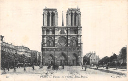 75-PARIS EGLISE NOTRE DAME-N°5156-H/0355 - Kirchen