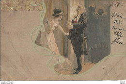 Opéra - Tosca - Art Nouveau -  Illustrateur Leopoldo METLICOVITZ N°066 - Carte Italienne - Oper