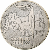 Russie, 25 Roubles, 2014 Winter Olympics, Sochi, 2014, Saint-Pétersbourg - Rusland