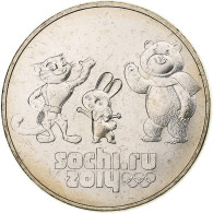 Russie, 25 Roubles, 2014 Winter Olympics, Sochi, 2012, Saint-Pétersbourg - Rusland