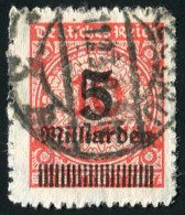 Deutsches Reich, 1923, 334 B, Gestempelt - Altri & Non Classificati