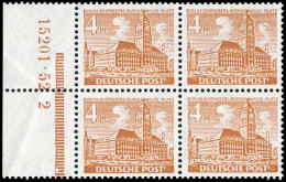 Berlin, 1949, 43 HAN, Postfrisch, Viererblock - Otros & Sin Clasificación