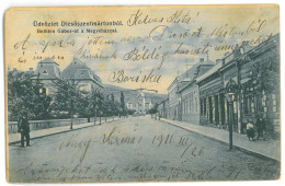 RO 47 - 21303 TARNAVENI, Mures, Street Stores, Romania - Old Postcard - Used - 1910 - Roumanie