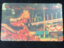 Card Phonekad Vietnam(lunar New Year 1996-1- 60 000dong-1996)-1pcs - Viêt-Nam
