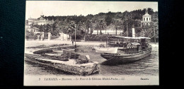 83 , Tamaris , Manteau , Le Pont Et Ses Yachts à Quai En 1928 - Tamaris