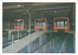 BRUXELLES (MÉTRO )  - FOSSES D'ENTRETIEN RAMES MÉTRO  - AUDERGHEM     (CARTE PHOTO ) - U-Bahnen