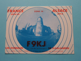 F9KJ - FRANCE > Werner ( Radio / QSL ) 1968 ( See SCANS ) ! - Andere & Zonder Classificatie