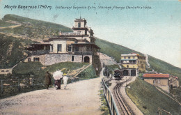 Svizzera   -  Ticino   -  Monte Generoso -  Stazione E Albergo  -  F. Piccola  -  Viagg - Bella Animata - Acquerellata - Autres & Non Classés