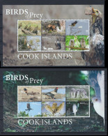 ● 2018 COOK ISLANDS ● Oceania ֍ Uccelli ֍ Birds Of Prey ● Serie Completa ** 2 BF ●  Cat. ? € ● Lotto N. 2084 ● - Cook Islands