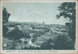Cr333 Cartolina Arcidosso Panorama Provincia Di Grosseto Toscana 1941 - Grosseto
