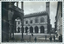 Cr336 Cartolina Cremona Citta' Palazzo Del Comune Costruito Nel 1206 Lombardia - Cremona