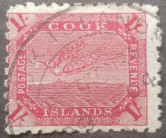 Cook Islands Torea "Letter In Beak" Flaw - Islas Cook