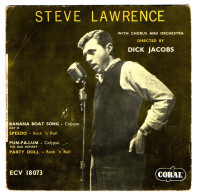 Steve Lawrence - 45 T EP Banana Boat Song (1957) - 45 Rpm - Maxi-Singles