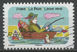 France - Frankreich Adhésif 2020 Y&T N°AD1882 - Michel N°SK7624 (o) - (svi) Pêche à La Ligne - Usati