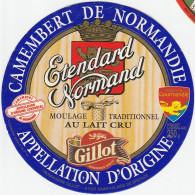 1 ETIQUETTE  CAMEMBERT  BRIOUZE   61 - Käse