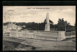 CPA Cirey, Le Monument Aux Morts  - Other & Unclassified