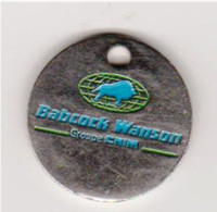 Jeton De Caddie  " Babcack Wanson Groupe CNIM "  [H]_je078 - Jetons De Caddies