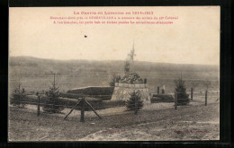 CPA Gerbeviller, La Guerre En Lorraine En 1914-17, Monument à La Mémoire Des Soldats Du 36e Colonial  - Gerbeviller
