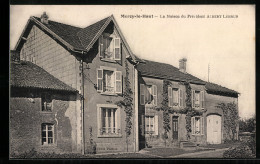 CPA Mercy-le-Haut, La Maison Du Président Albert Lebrun  - Other & Unclassified