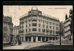 CPA Nancy, Café Excelsior / Grand Hotel  - Nancy