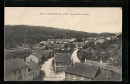 CPA Val-et-Chatillon, Grande Rue Et Usines  - Other & Unclassified