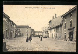 CPA Dombasle-s-Meurthe, Rue Mathieu-de-Dombasle, Vue De La Rue  - Autres & Non Classés