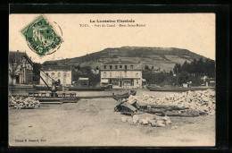 CPA Toul, La Lorraine Illustrée, Port Du Canal, Mont Saint-Michel  - Toul
