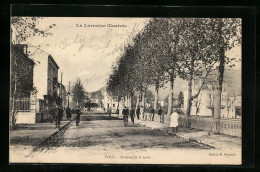 CPA Toul, La Lorraine Illustrée, Avenue De La Gare  - Toul