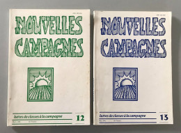 Nouvelles Campagnes N° 12 / 13 - ( Lot De 2 Revues ) - Wholesale, Bulk Lots