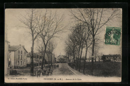 CPA Pexonne, Avenue De La Gare  - Autres & Non Classés