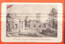 06075 / DOMREMY 88-Vosges Vue Maison Jeanne D'ARC Cppub Produits Alimentaires MAGGI 1905s - Domremy La Pucelle