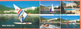 06402 / ERATINI DORIDOS Cotes DELPHES DELPHI BEACH Grèce Double-Carte Hotel DELFIA Club-Sport Multivues 1980s - Greece