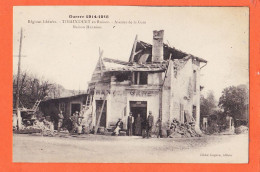 06132 / THIAUCOURT 54-Meurthe Moselle Maison HANNION Restaurant-Café Ruines Avenue GARE Guerre 1914-1918 Cliché GUGNON - Altri & Non Classificati