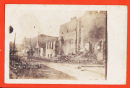 06469 / Carte-Photo MONASTIR Incendie 17-08-1917 Aprés Sinistre Ernest DARBOU à Léonie LATROUCHE Hotel Midi Rieume - Noord-Macedonië