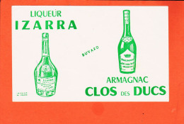 06255 / Liqueur IZARRA Armagnac CLOS Des DUCS Buvard-Blotter - Liqueur & Bière