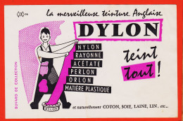 06191 / DYLON Teinture Anglaise BNylon Rayonne Acétate Perlon Orlon Plastique Coton Soie Laine Lin TEINT TOUT Buvard - Vestiario & Tessile