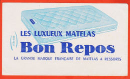 06196 / Matelas Ressorts BON REPOS Les Luxueux Matelas Grande Marque Française Buvard-Blotter (Vierge De Localisation)  - Textile & Vestimentaire