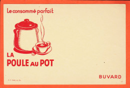 06236 / LA POULE Au POT Le Consommé Parfait Buvard Blotter - Potages & Sauces
