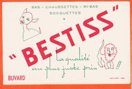 06202 / Buvard BESTISS Bas Chaussettes Mi-Bas Socquettes Qualité Au Plus Juste Prix Par LEON BURG Paris - Textile & Vestimentaire