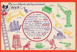 06225 / ALSA Crême ODOR Pudding Entremets Flan Gateau Riz 14 Modèles Construction Avec ALSA-STICKY Buvard R-V - Dulces & Biscochos