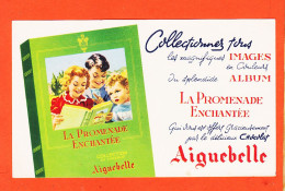 06211 / Chocolat AIGUEBELLE Chocolaterie Maroc Collectionnez Images Couleurs Album Promenade Enchantée Buvard - Cacao