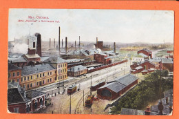 06352 / ⭐ ◉ Rare Mine Charbon Czech Republic Mor OSTRAVA Jama KAROLINA Mining Schillerova Hut. 1907  Tchéquie - Czech Republic