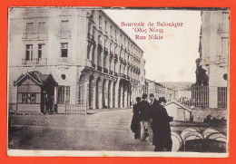 06389 / Souvenir De SALONIQUE Rue NIKIS 1915s Editeur PASCAS - Grèce