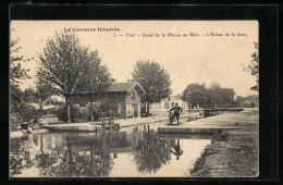 CPA Toul, Canal De La Marne Au Rhin, L`Écluse De La Gare  - Toul