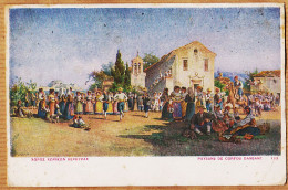 06432 / Paysans De CORFOU Dansant 1918 à VALES Rue Nationale Nîmes - Griechenland