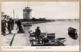 06376 / SALONIQUE Tour Blanche 09-08-1916 CpaWW1 De Georges à HANART Cultivatrice Villeneuve-sur-Verberie Oise-MAMAVAUD - Greece