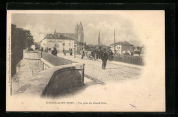 CPA St-Nicolas-du-Port, Vue Prise Du Grand Pont  - Saint Nicolas De Port