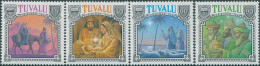 Tuvalu 1990 SG593-596 Christmas Set MNH - Tuvalu