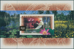 Australia 1997 SG1686a $10 Kakadu Wetlands MS MNH - Otros & Sin Clasificación