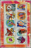 Australia 2001 SG2089 Rock And Pop Music Sheetlet Of 10 MNH - Otros & Sin Clasificación